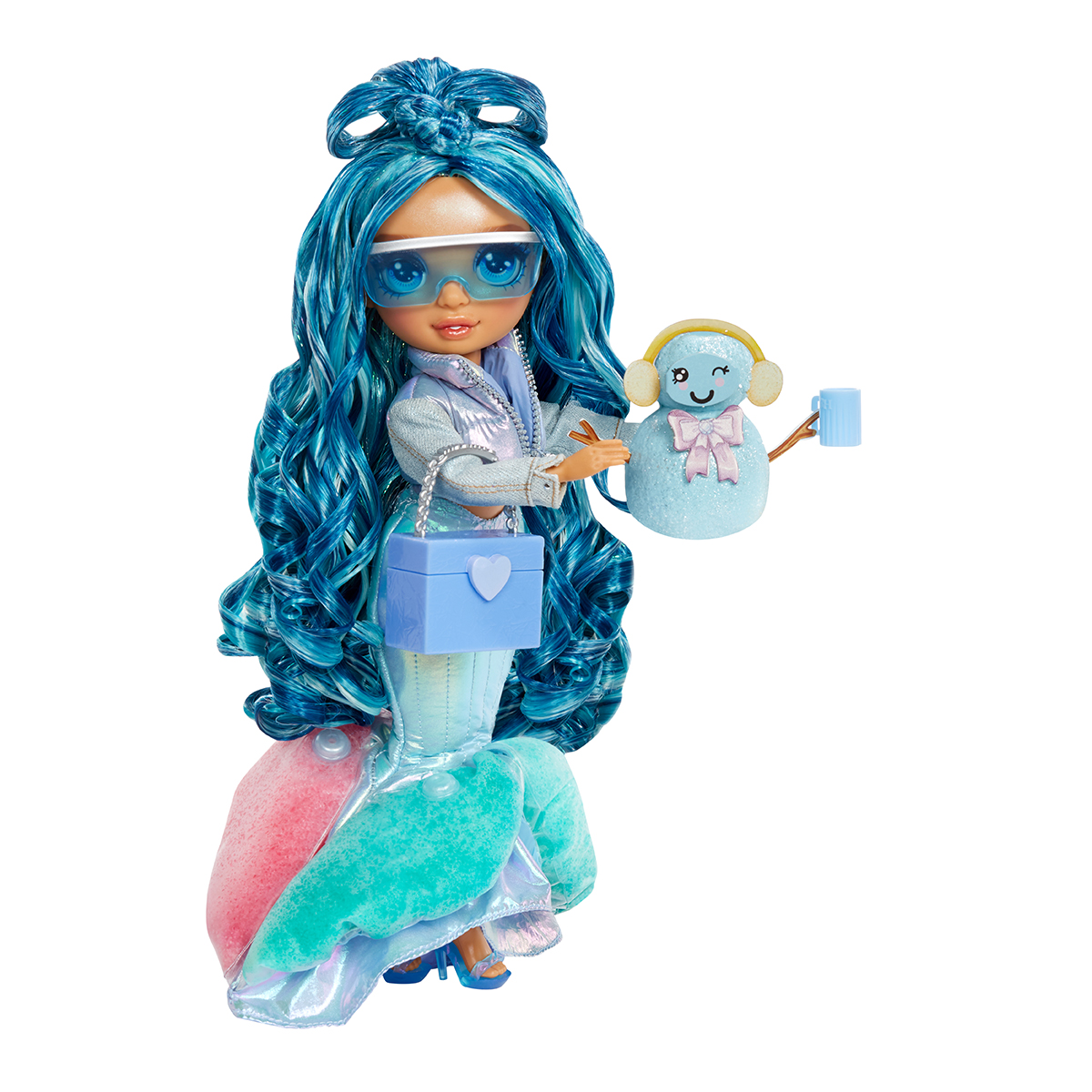 Лялька Rainbow High Winter Wonderland Скайлер 28 см з кінетичним піском — превʼю 10