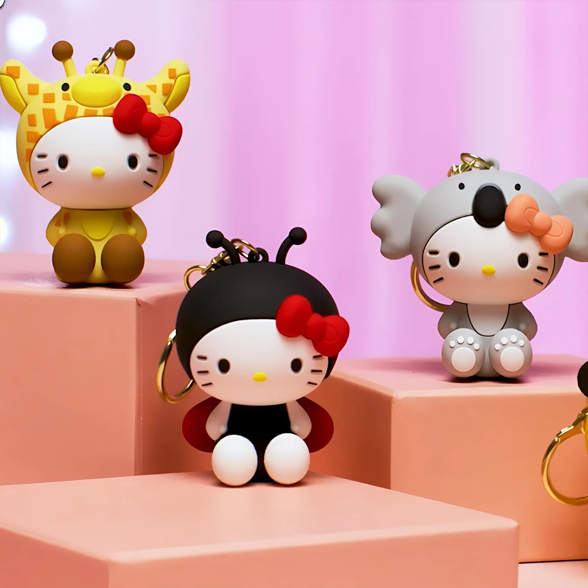 Фігурка-брелок Hello Kitty Карнавал колекційна 6 видів — превʼю 7