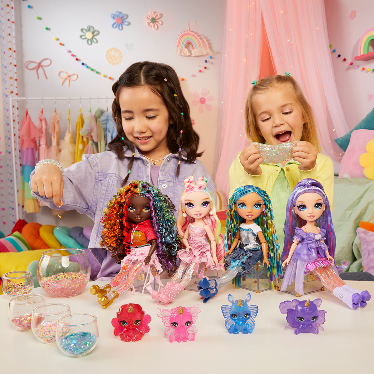 Ігровий набір лялька Rainbow High серії Rainbow Shimmers Віолетта Фіолетова — превʼю 9