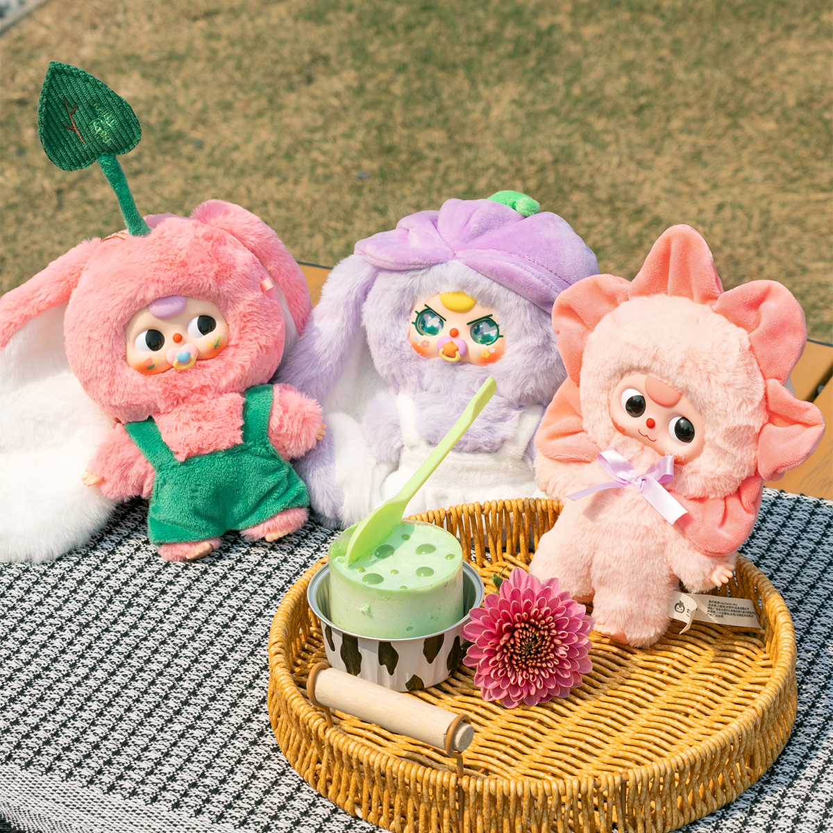 М'яка іграшка POP TOP Baby Three – Весна (Spring) – з кільцем для ключів — превʼю 6