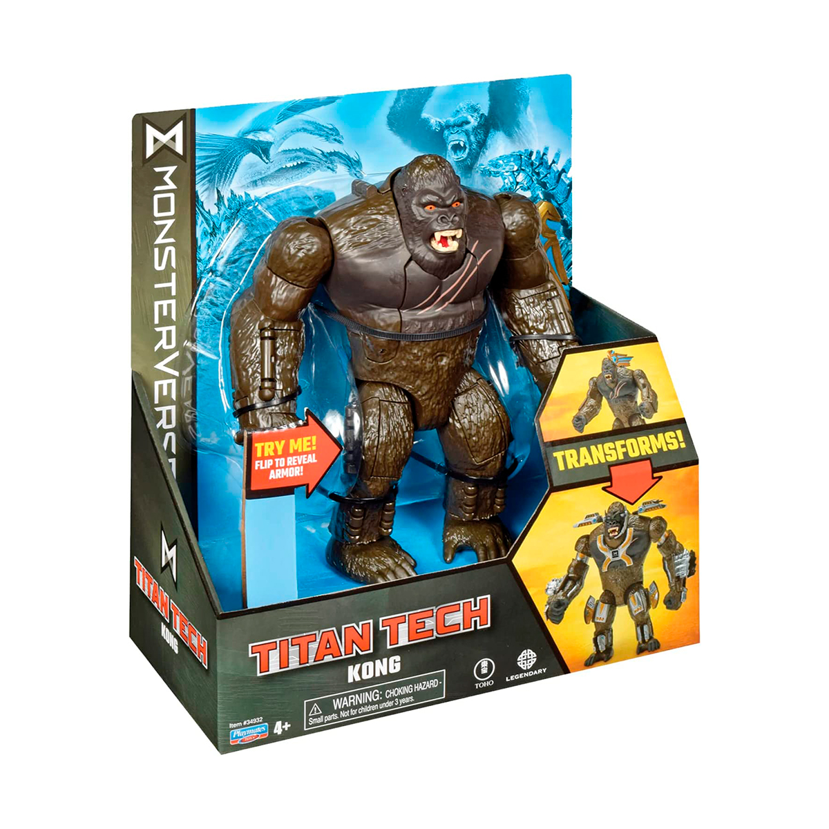 Фігурка Godzilla vs Kong Titan Tech Конг 20 см з аксесуарами — превʼю 7