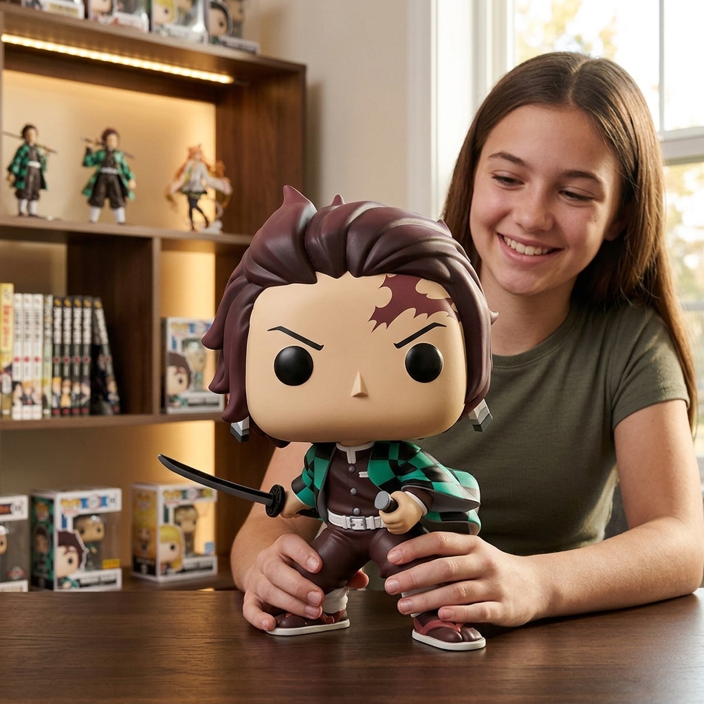 Колекційна ігрова фігурка Funko POP Demon Slayer - Kamado Tanjiro Камадо Танджіро — превʼю 3