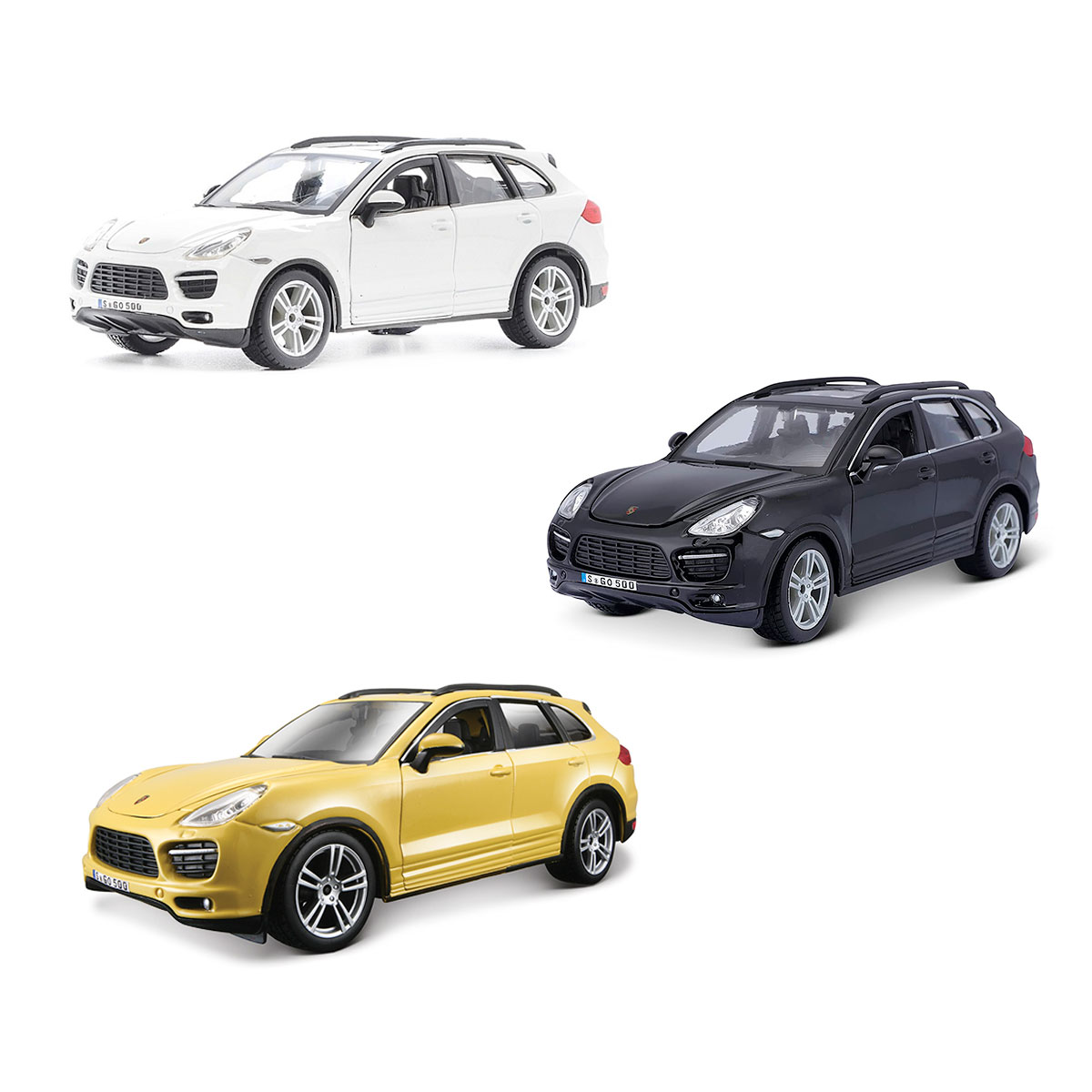 Колекційна автомодель Porsche Cayenne Turbo Bburago 1:24