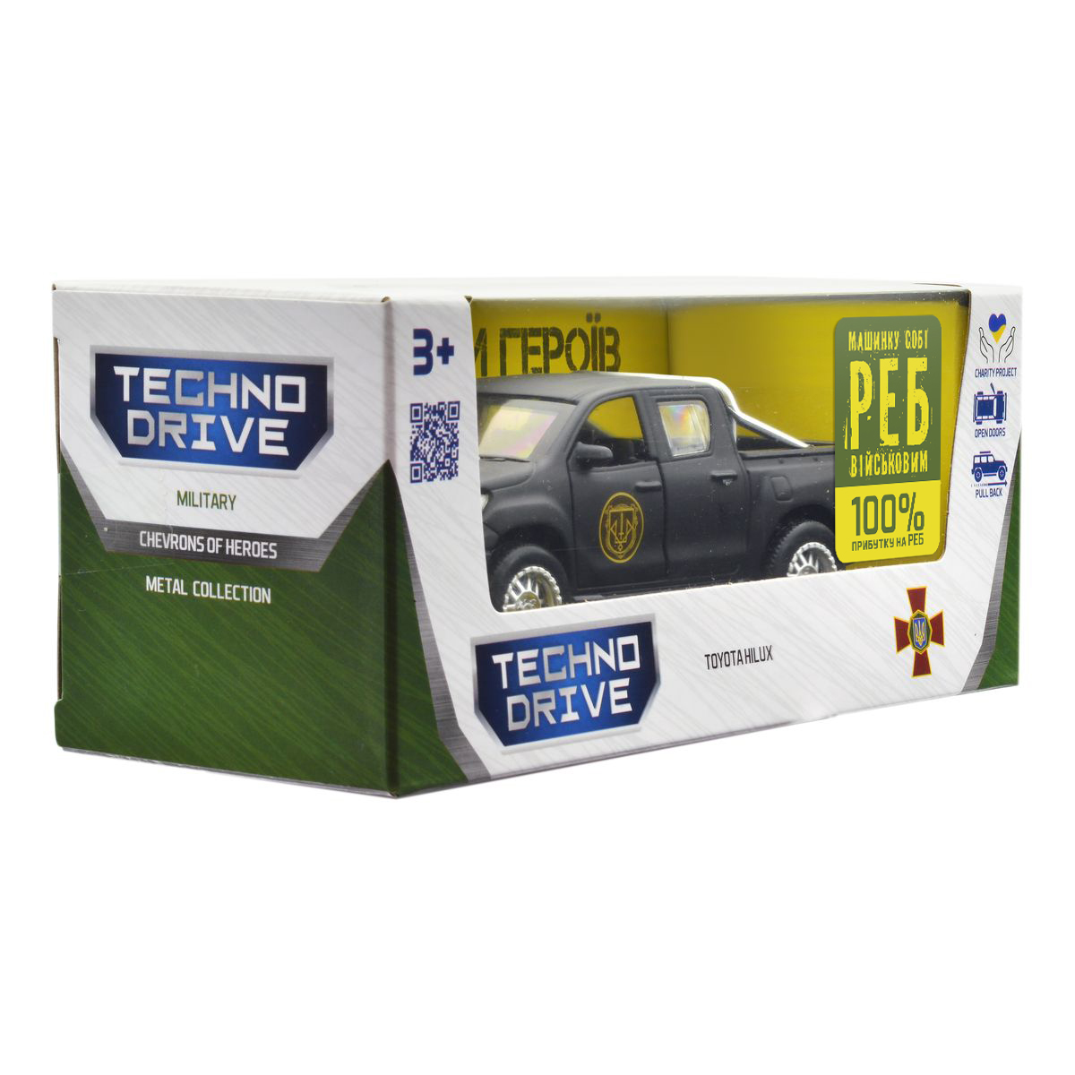 Автомодель Toyota Hilux Спартан TechnoDrive 1:40 металева — превʼю 7