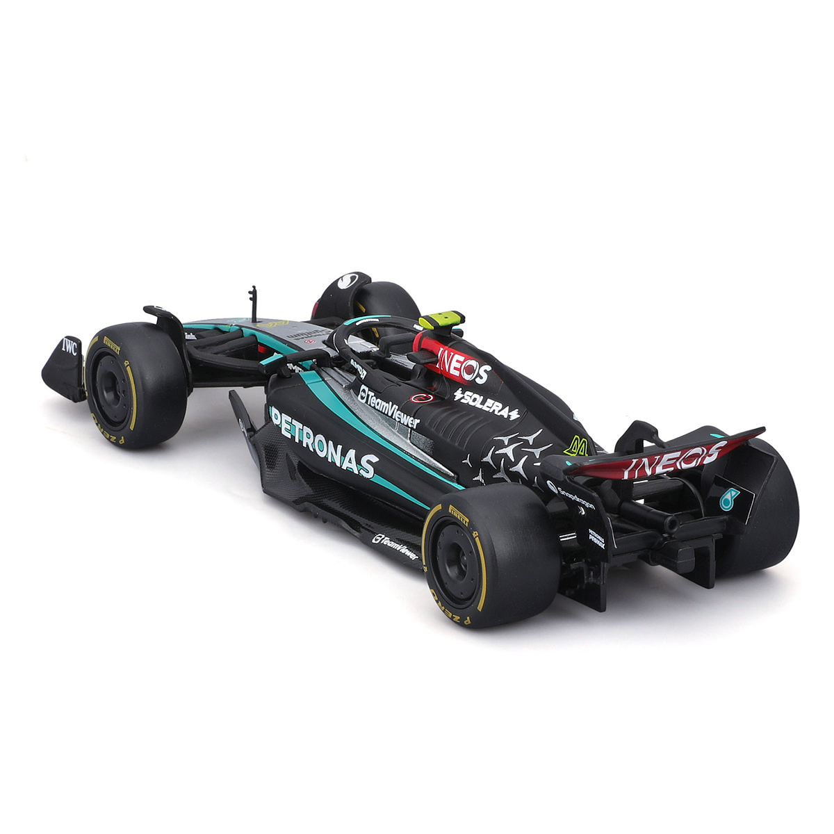 Колекційна модель Bburago Mercedes-AMG F1 W15 Performance 2024 1:43 — превʼю 6
