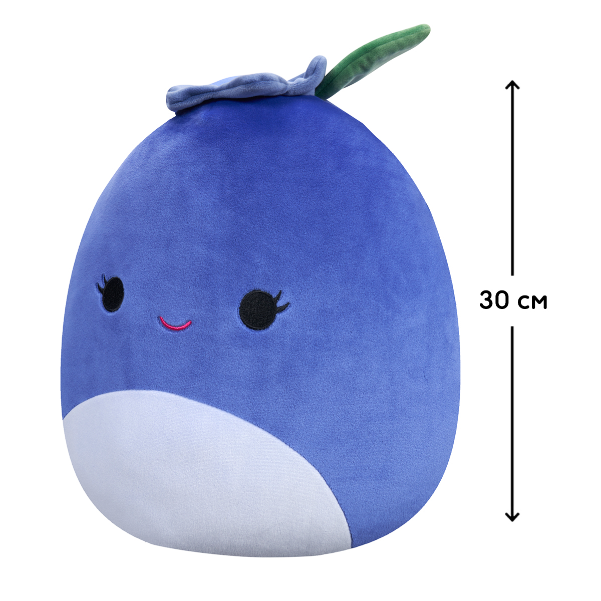 М'яка іграшка Squishmallows – Чорниця Блубі (Blueberry Blubie) – 30 см — превʼю 2