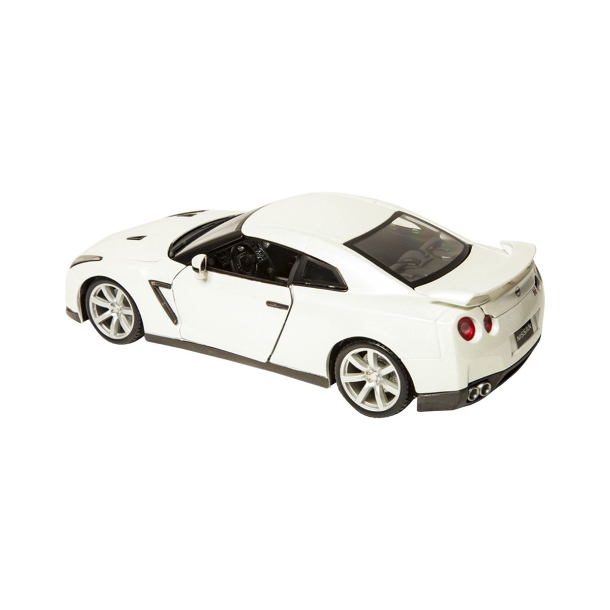 Автомодель Nissan GT-R Bburago 1:24 металева з дверцятами — превʼю 8