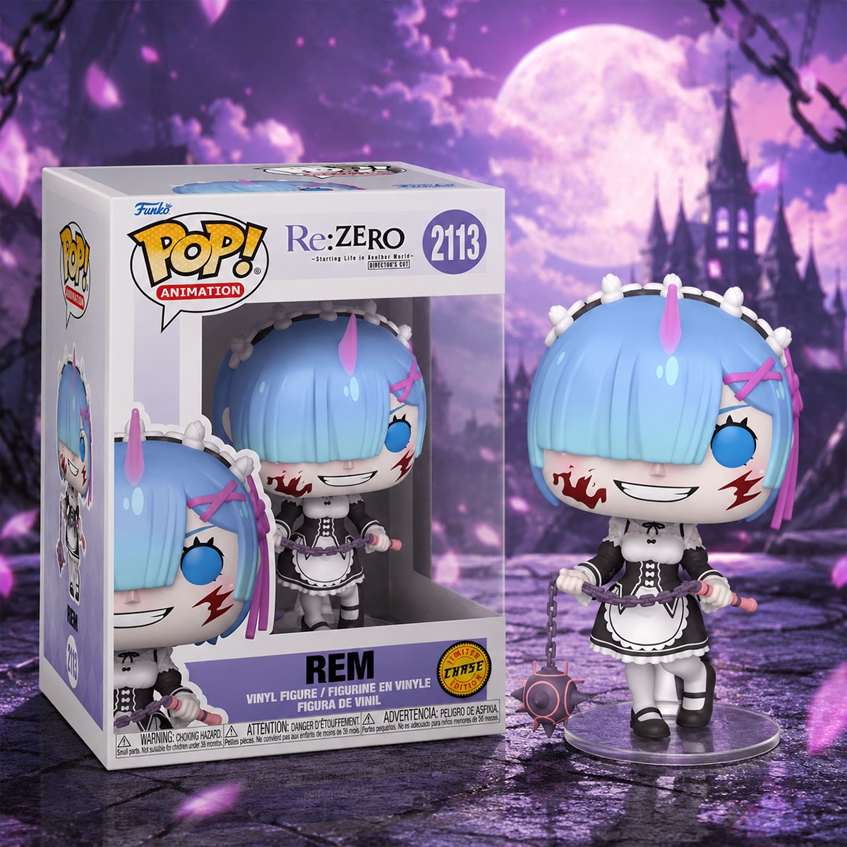 Фігурка Рем (Rem) — Funko Pop — Re:ZERO - Starting Life in Another World — превʼю 3