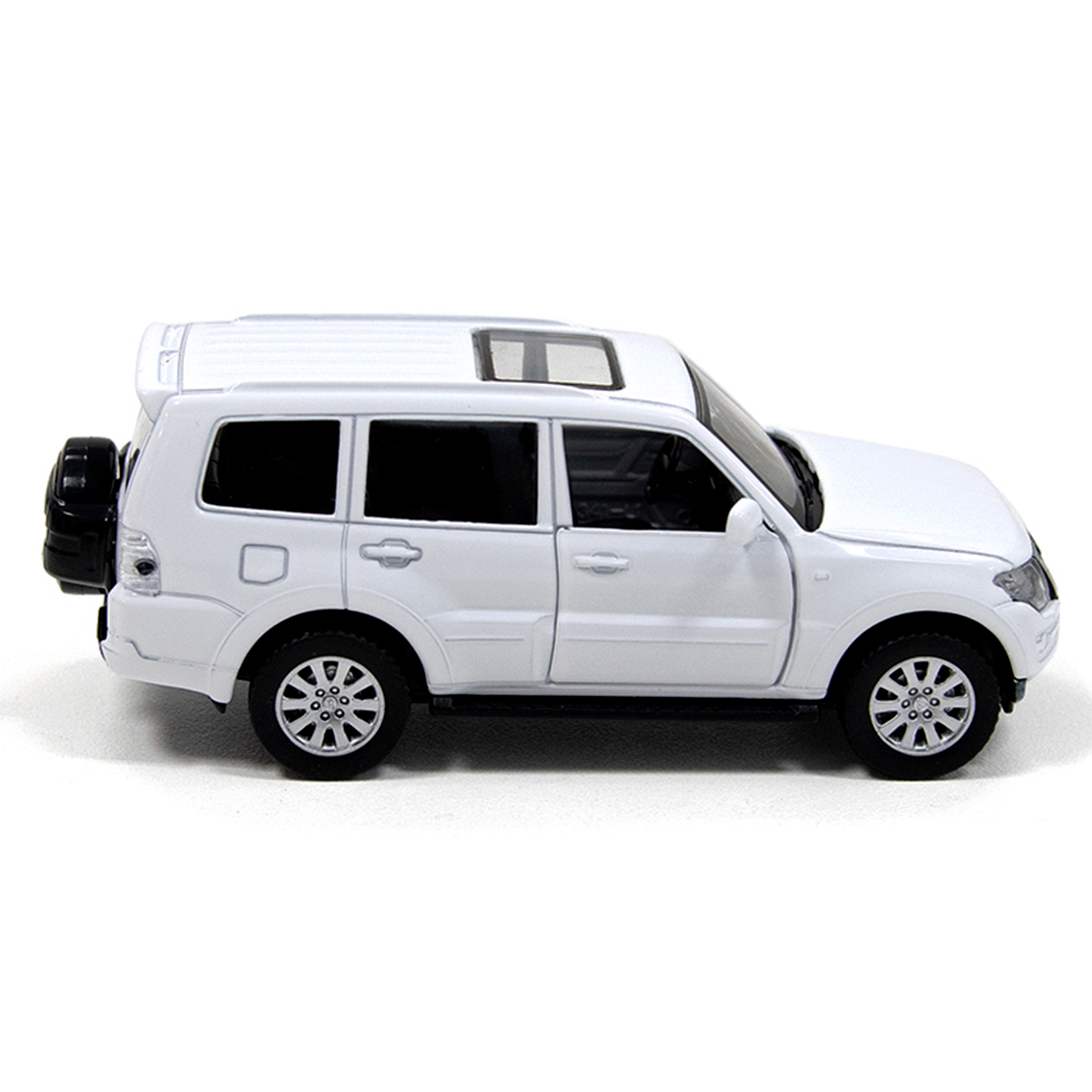 Автомодель Techno Drive Mitsubishi Pajero 4WD Turbo металева Біла — превʼю 9