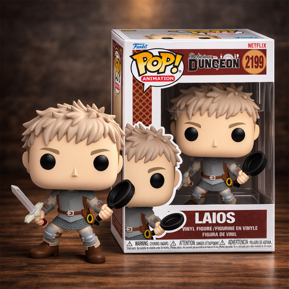 Ігрова фігурка Funko POP! серії Підземелля смакоти - Лайос Торден (W/CH) — превʼю 3