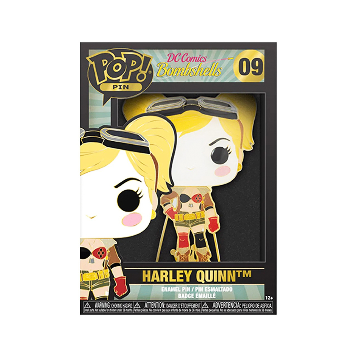 Колекційний пін Funko Pop DC Comics Harley Quinn для фанатів мультфільмів