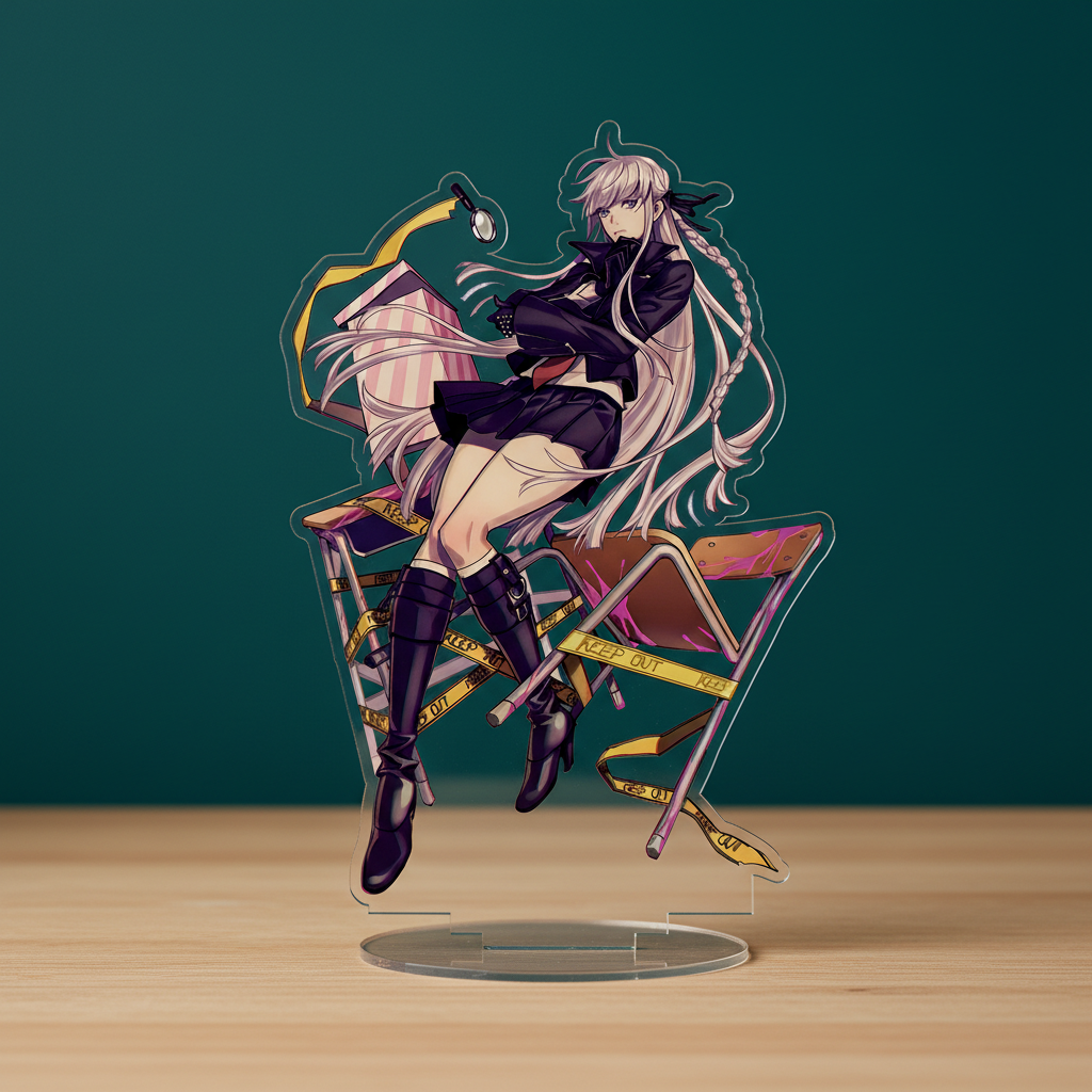 Акрилова фігурка Кіоко Кірігірі Kyoko Kirigiri Данганронпа Danganronpa 150 x 50 мм — превʼю 2