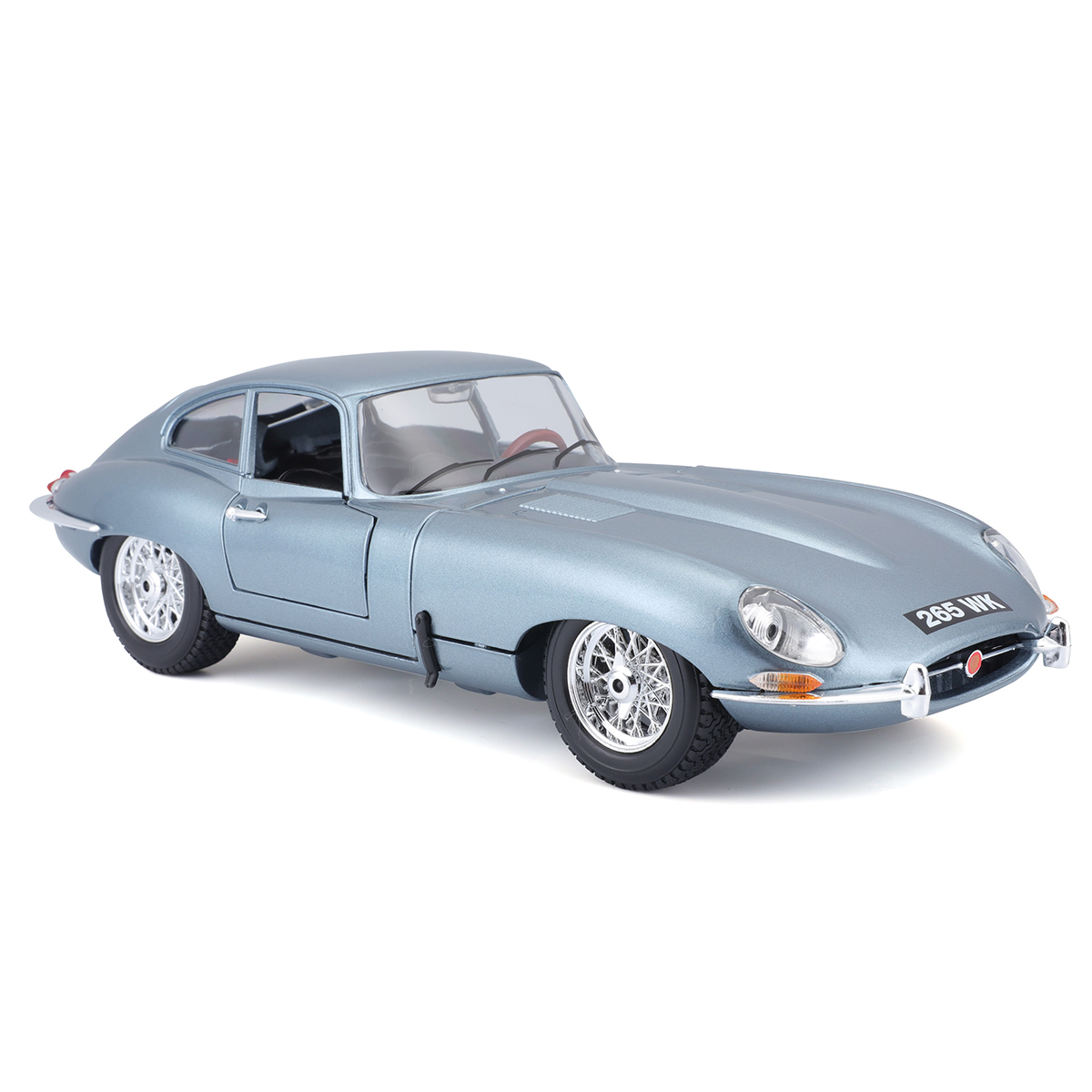 Автомодель Jaguar E-Type Coupe 1961 Bburago 1:18 Синя — превʼю 5