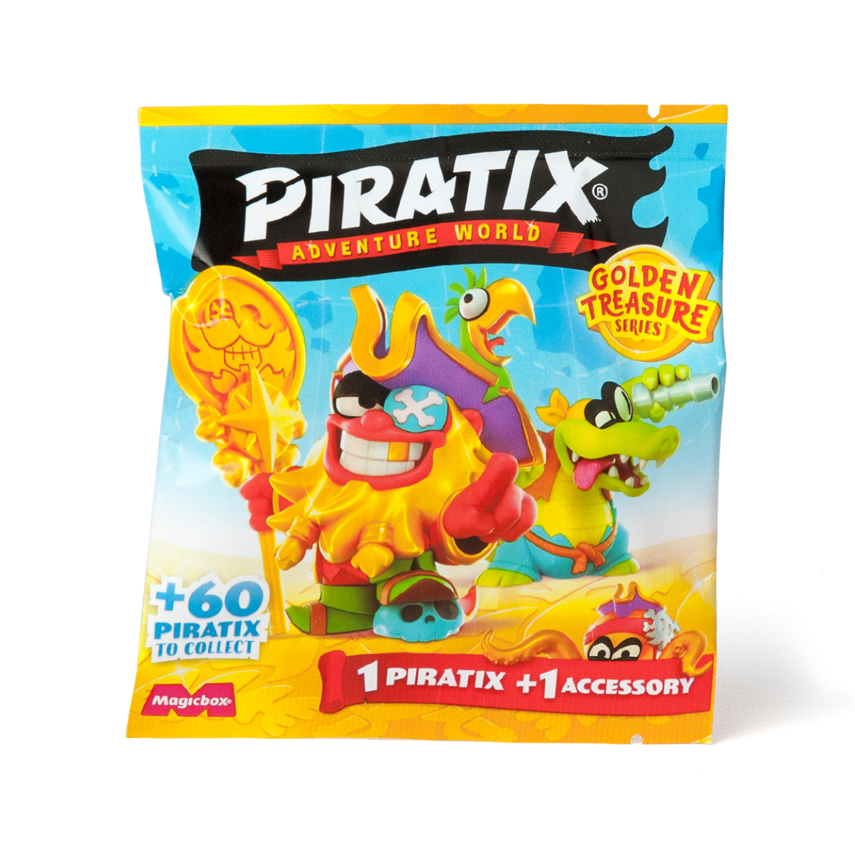 Фігурка Piratix серії Golden Treasure 4 см з аксесуаром — превʼю 1