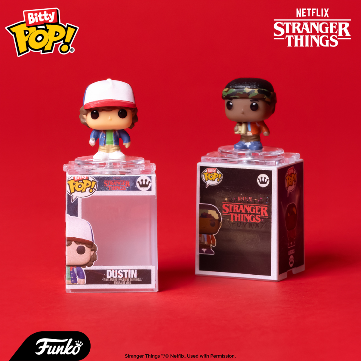 Фігурка Funko Bitty Pop — Дастін (Dustin Henderson) — 2,5 см в асортименті — превʼю 3