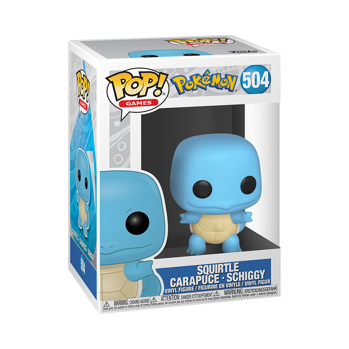 Фігурка Сквіртл (Squirtle) — Funko Pop — Pokémon — превʼю 1