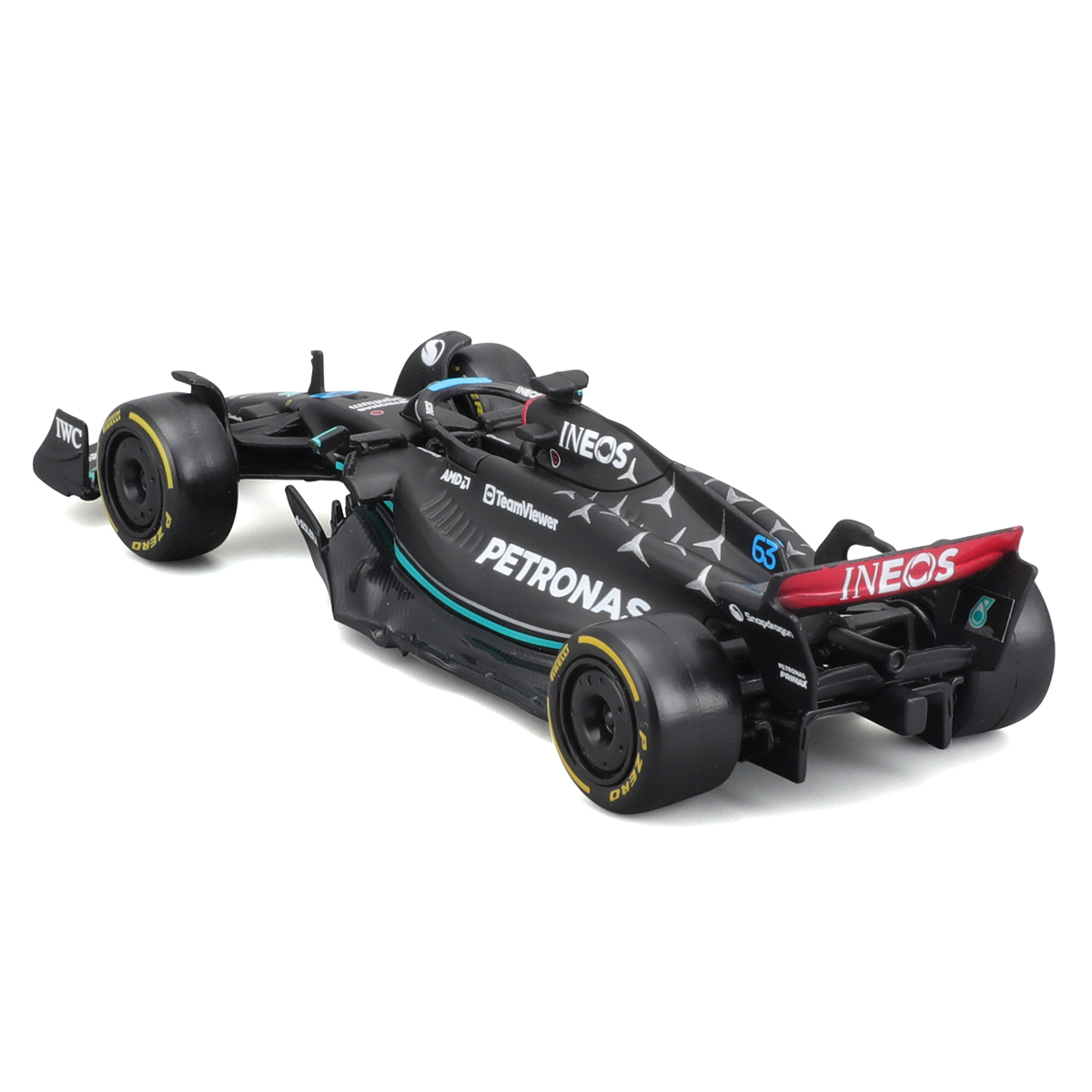 Автомодель Bburago Mercedes-AMG F1 W14 E Performance 2023 1:43 — превʼю 11