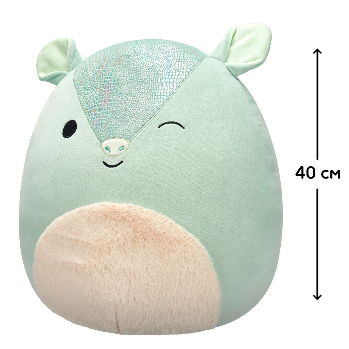М'яка іграшка Squishmallows — Броненосець Арілла (Arilla) — 40 cm — превʼю 2
