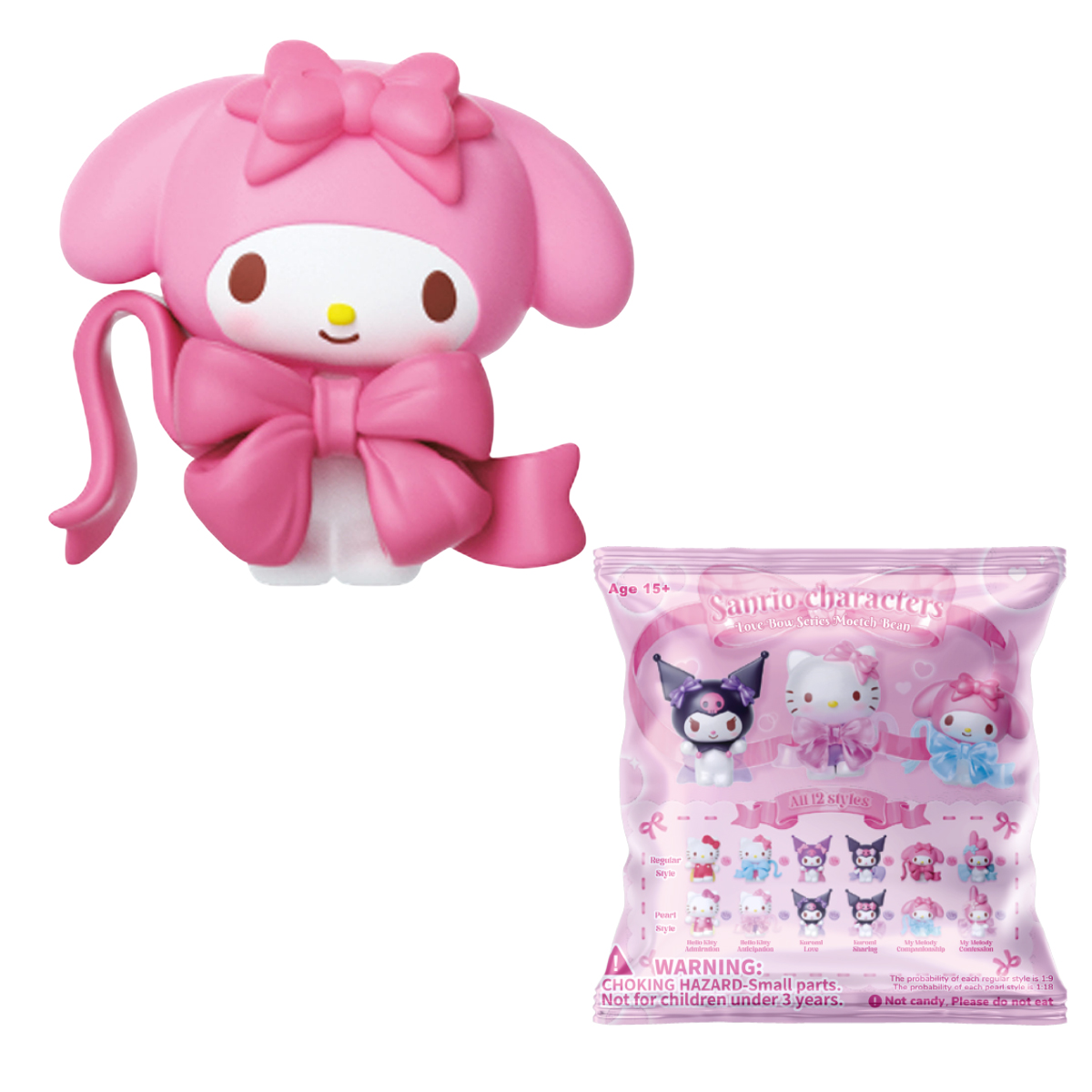 Фігурка-сюрприз Pop Top Sanrio – Hello Kitty Kuromi My Melody – 4 см