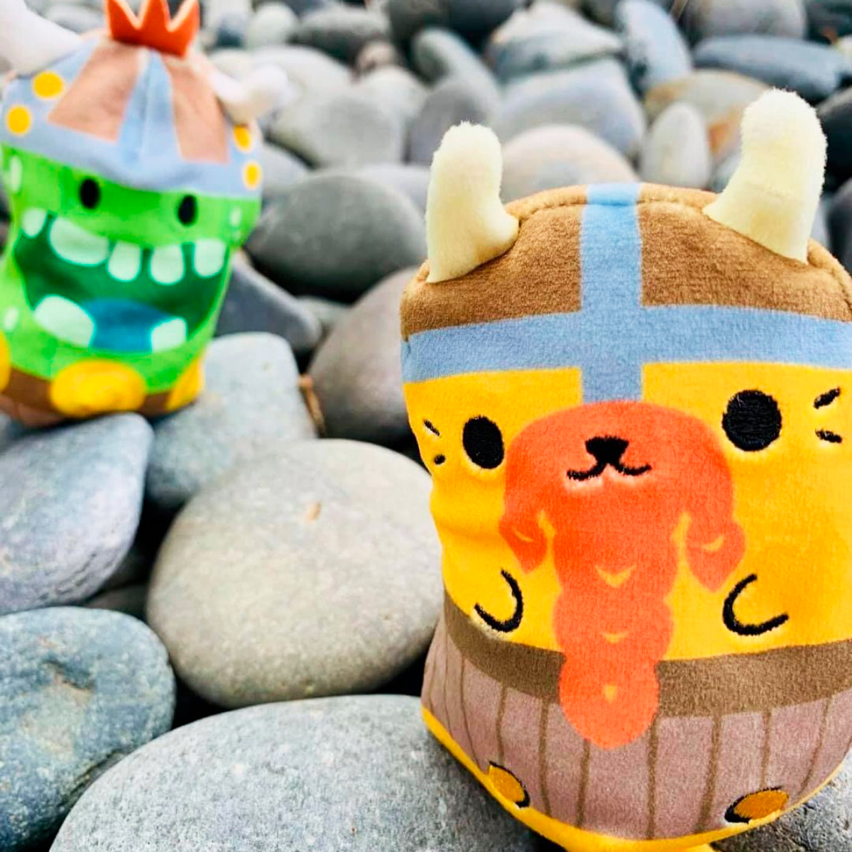 М'яка іграшка Cats Vs Pickles – Котик та огірок Вікінги (Vikings) – 10 см — превʼю 6