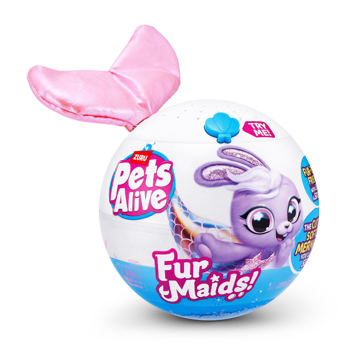 Набор игровой интерактивный Pets Alive Furmaids Котенок Пурл