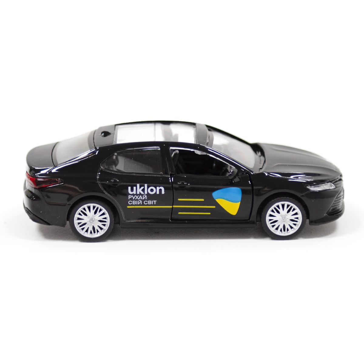 Автомодель Techno Drive Toyota Camry Uklon металева Чорна — превʼю 7