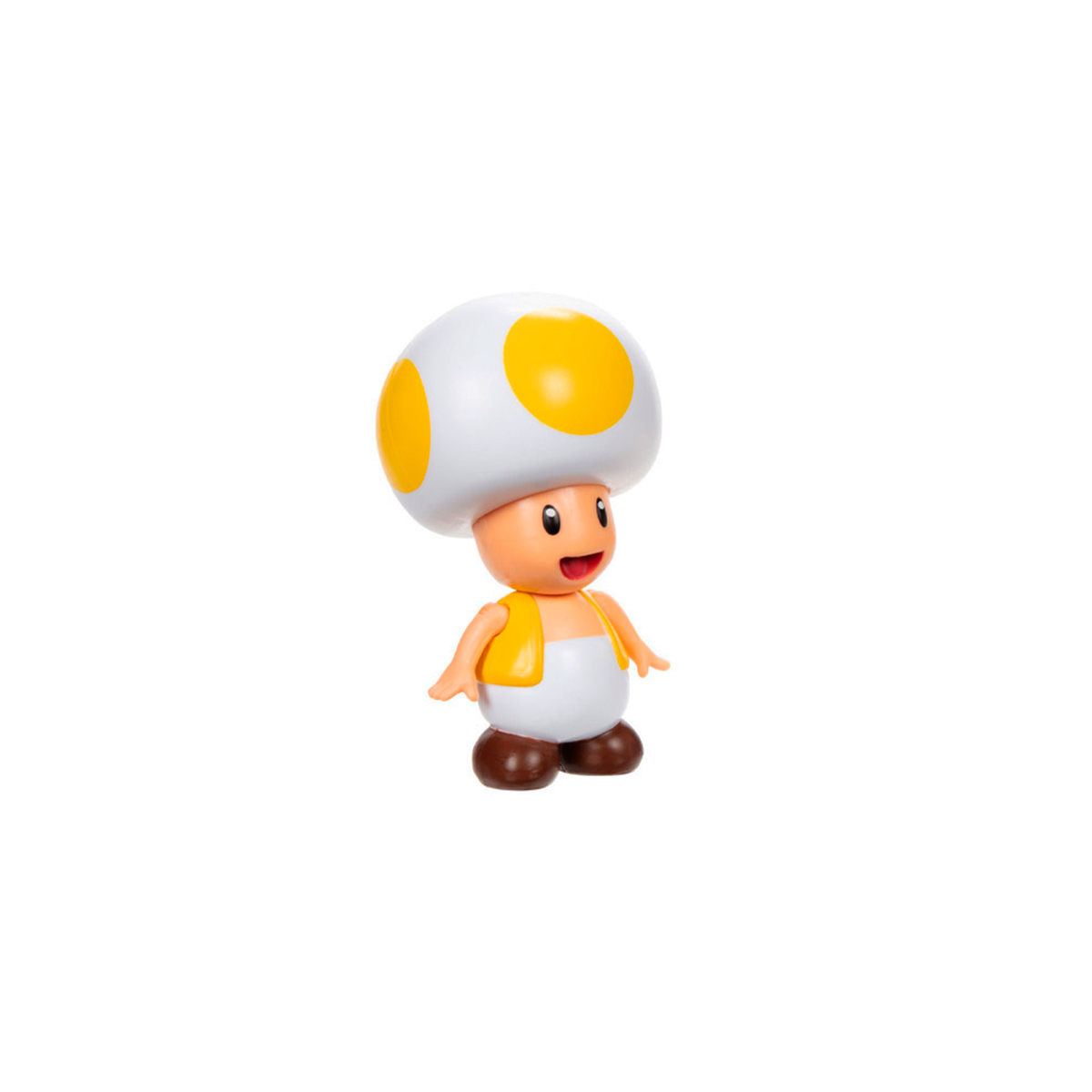 Ігрова фігурка Super Mario Жовтий Тоад 6 см з артикуляцією — превʼю 3